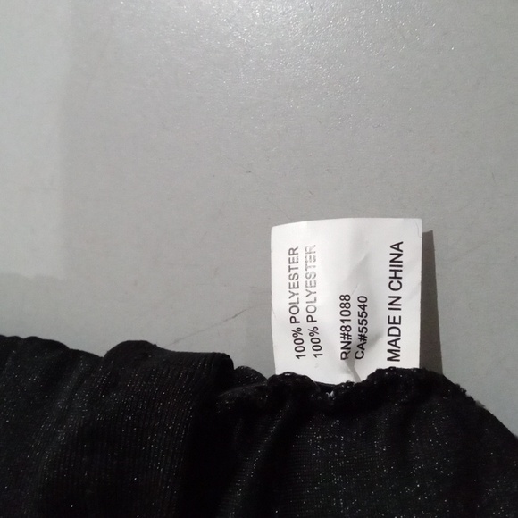 NWOT Black Evening Gloves - Picture 6 of 8